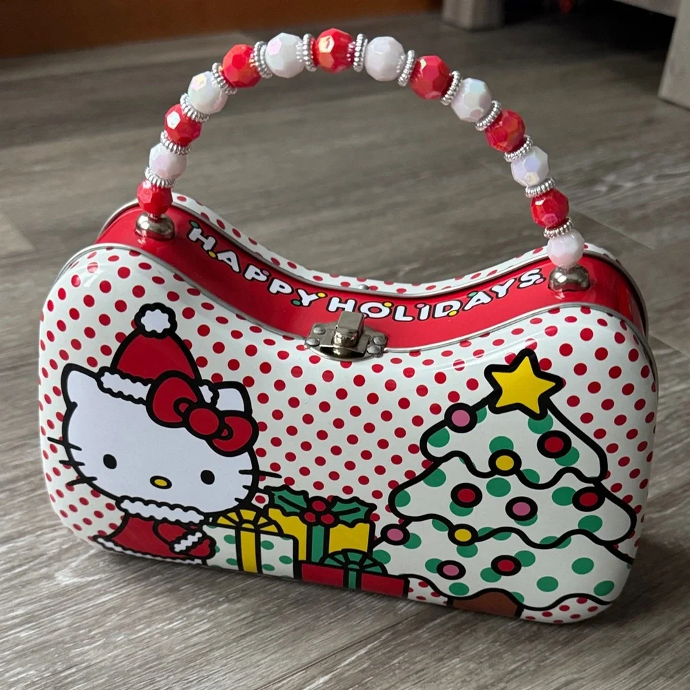 Hello Kitty Red and White Holiday Bag